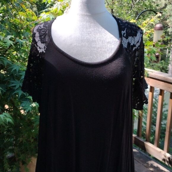 Torrid Super Soft Black Knit Dress - Picture 2 of 8